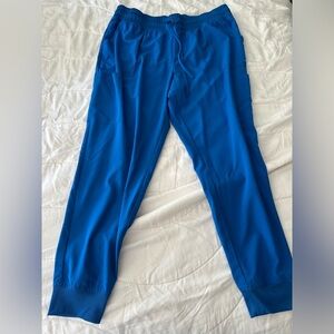 Dickies royal blue jogger scrub pant